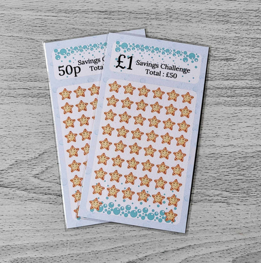 Starfish Money Saving challenge Tracker